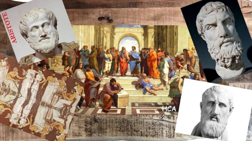 Les Deux Grandes Écoles Philosophiques de la Grèce Antique